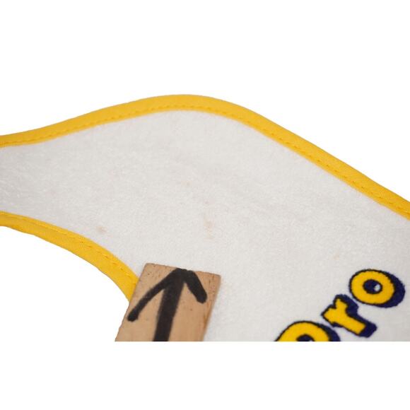 Vintage Russ Baby Bib “Future All Pro” - Los Angeles LA Rams NFL Football 1990s - Picture 8 of 8